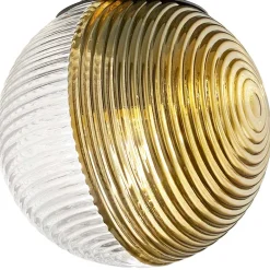 Viadurini Lighting Moderne Kronleuchter-Kronleuchter mit 6 Lichtern aus mundgeblasenem Glas in Form einer Kugel Made in Italy - Prilla