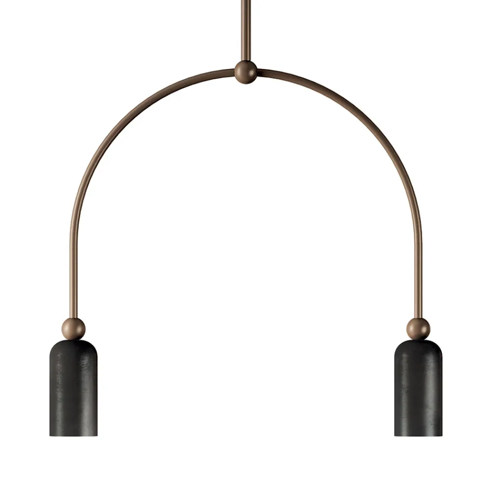 Viadurini Lighting Vintage Kronleuchter-Kronleuchter mit 2 Lichtern in verschiedenen Ausführungen, hergestellt in Italien – Lady