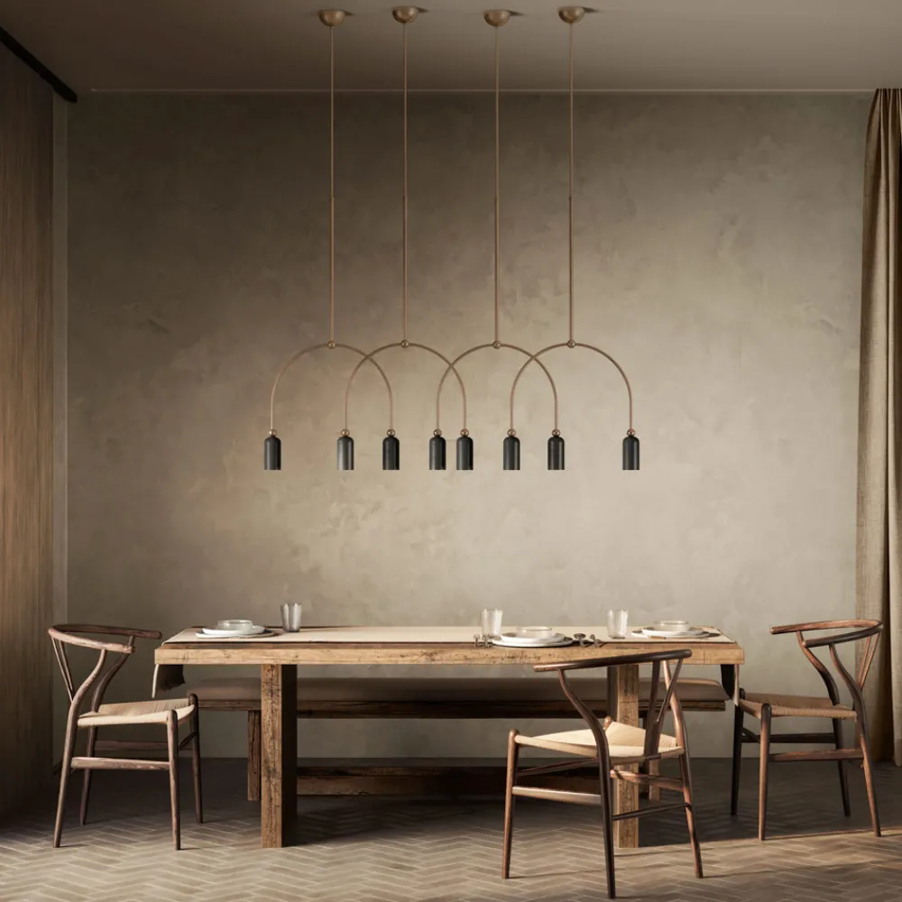 Viadurini Lighting Vintage Kronleuchter-Kronleuchter mit 2 Lichtern in verschiedenen Ausführungen, hergestellt in Italien – Lady