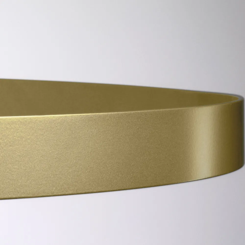 Viadurini Lighting Moderne Kronleuchter-Kronleuchter mit Glaskörper und 6 Aluminiumkreisen - Clara