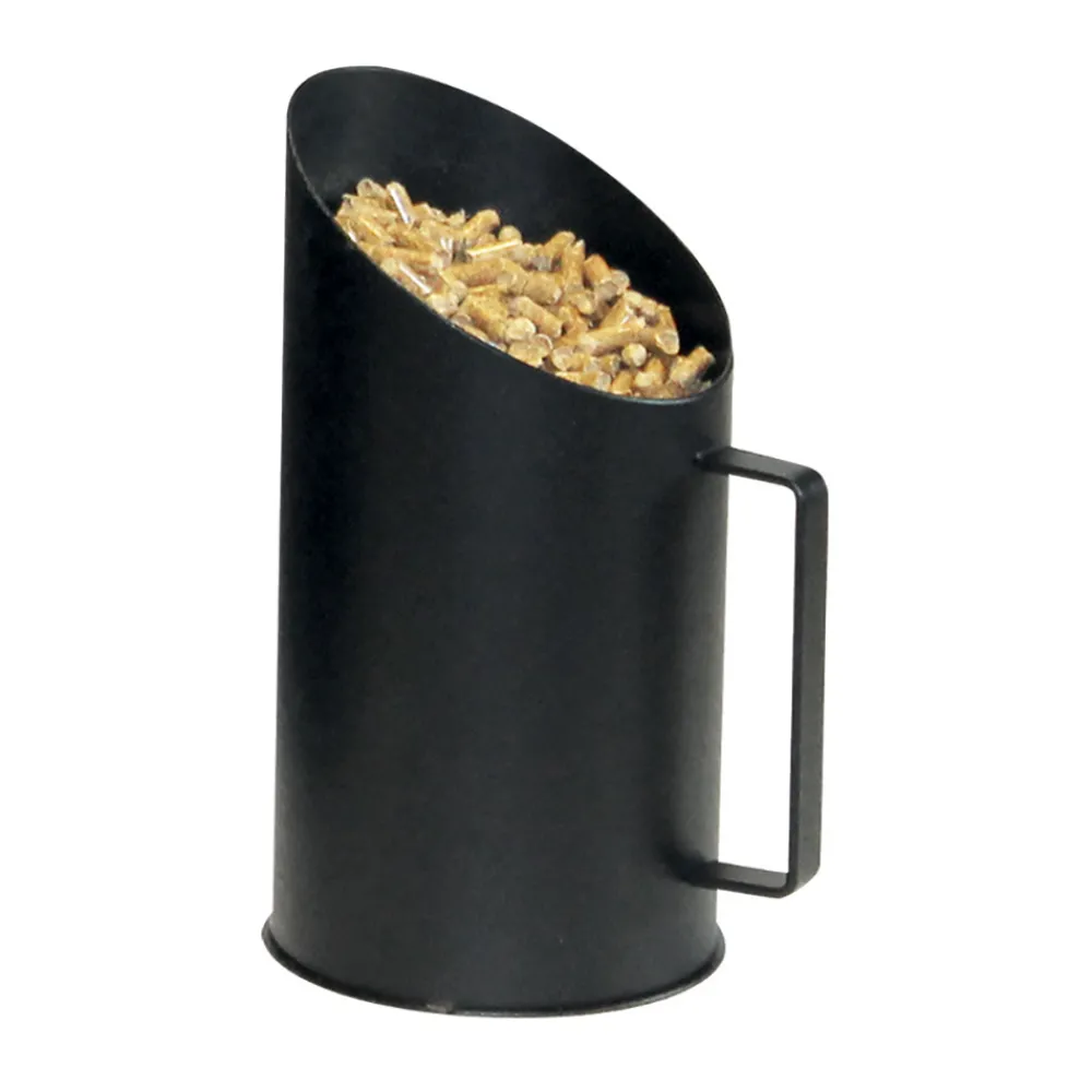 Viadurini Fire Design Kaminbesteck-Krug zum Dosieren von Pellets mit Metallgriff, hergestellt in Italien – Jurte