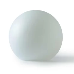 Viadurini Lighting Design Beleuchtung-Kugelförmige Außenlampe aus weißem Polyethylen Made in Italy - Nelida