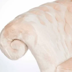 Viadurini Living Klassische Sessel-Kunstfell-Sessel Balma mit getufteter Rückenlehne, modernes Design made in Italy