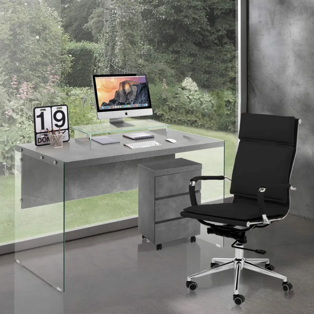 Viadurini Living Bürosessel-Kunstledersessel in 3 verschiedenen Ausführungen – Neon