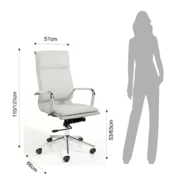 Viadurini Living Bürosessel-Kunstledersessel in 3 verschiedenen Ausführungen – Neon