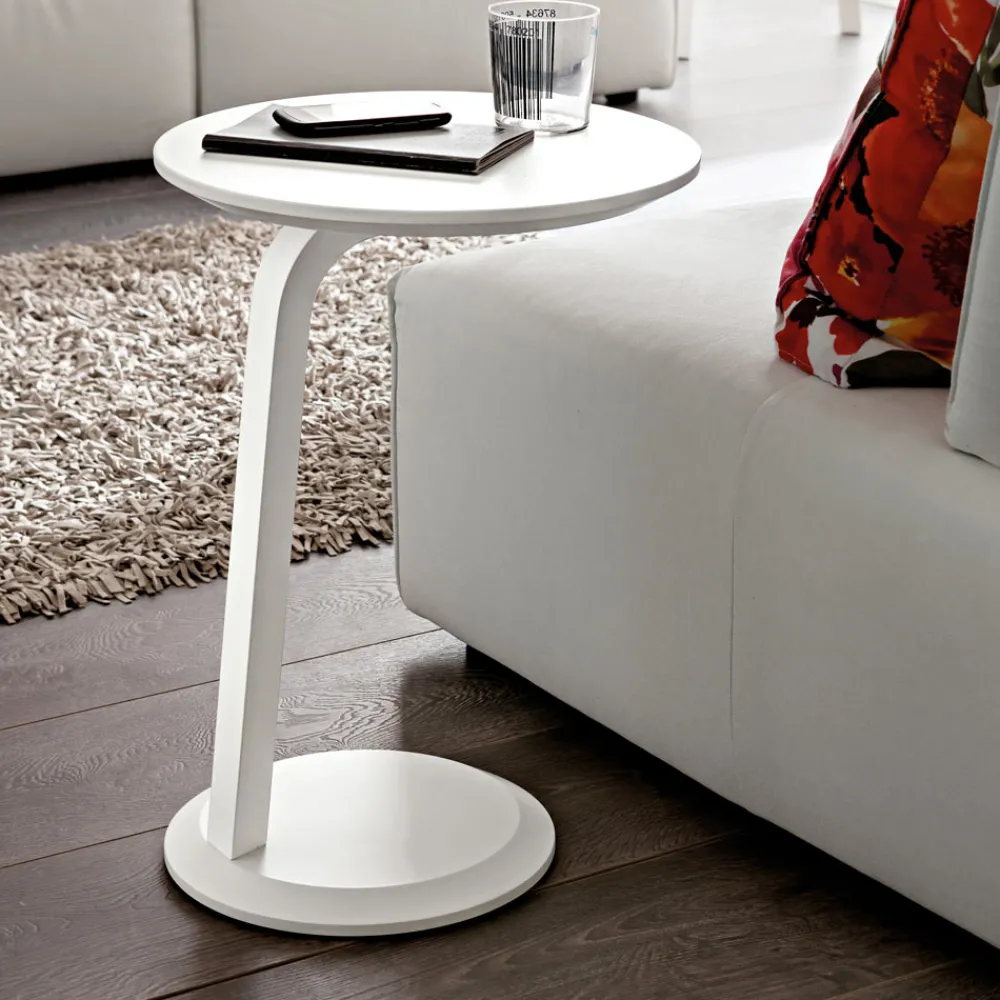 Viadurini Living Moderne Couchtische-Lackierter MDF Couchtisch mit Massivholzrahmen Made in Italy - Tobiko