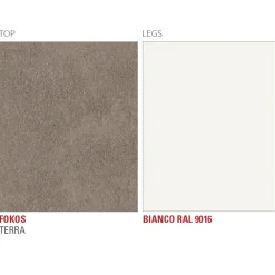 Viadurini Living Esstische-Laminam Esstisch mit Aluminiumstruktur Made in Italy - Bayern