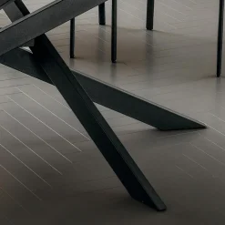 Viadurini Living Esstische-Laminam Küchentisch mit Metallstruktur Made in Italy - Carlino