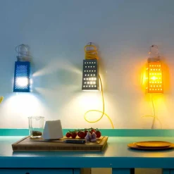 In-es.artdesign Design Tischlampen-Lampe aus Laprene Tisch Cacio & Pepe modern
