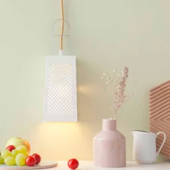 In-es.artdesign Design Tischlampen-Lampe aus Laprene Tisch Cacio & Pepe modern