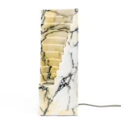 Viadurini Lighting Designer Stehlampen-Lampe aus Paonazzo-Marmor und verschiedenen Größen Made in Italy - Daichi