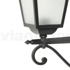 Viadurini Lighting Garten-Wandlampen-Lampe mit Struktur aus Aluminiumdruckguss und Glas Made in Italy - Scintilla