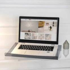 Viadurini Decor Deko Artikel Und Wohnaccessoires-Laptopständer in transparentem oder geräuchertem Plexiglas Design 2 Stück - Nerdino