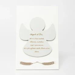 Viadurini Decor Religiöse Bilder-Lasergraviertes Bild eines gesegneten Engels, hergestellt in Italien – Alain