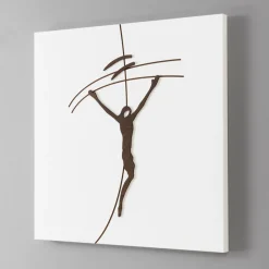 Viadurini Decor Religiöse Bilder-Lasergraviertes Bild mit der Darstellung des Messias, hergestellt in Italien – Ahmya