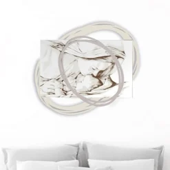 Viadurini Decor Religiöse Bilder-Lasergraviertes Bild mit Marias Kuss an Jesus, hergestellt in Italien – Sylvie