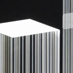 Viadurini Lighting Moderne Stehlampen-Led Kristall Stehlampe Satin Acryl Design Triptychon - Crystol