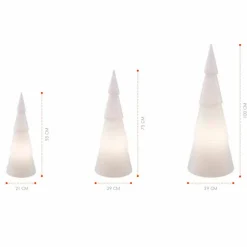 Viadurini Lighting Design Beleuchtung|Designer Stehlampen-LED- oder Solar Design Stehleuchte für Innen oder Außen - Alberostar