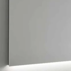 Viadurini Bathroom Badspiegel-LED-beleuchteter Wandspiegel, Stahlrahmen Made in Italy - Tundra