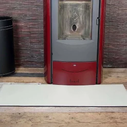 Viadurini Leather Kaminbesteck-Ledermatte für Kamin / Herd Modernes Design Rio Made in Italy