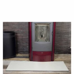 Viadurini Leather Kaminbesteck-Ledermatte für Kamin / Herd Modernes Design Rio Made in Italy