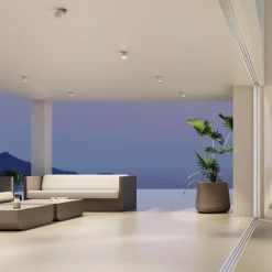 Viadurini Lighting Moderne Deckenleuchten-LED-Projektor verstellbare Deckenleuchte für den Innenbereich aus Aluminium - Etruskisch