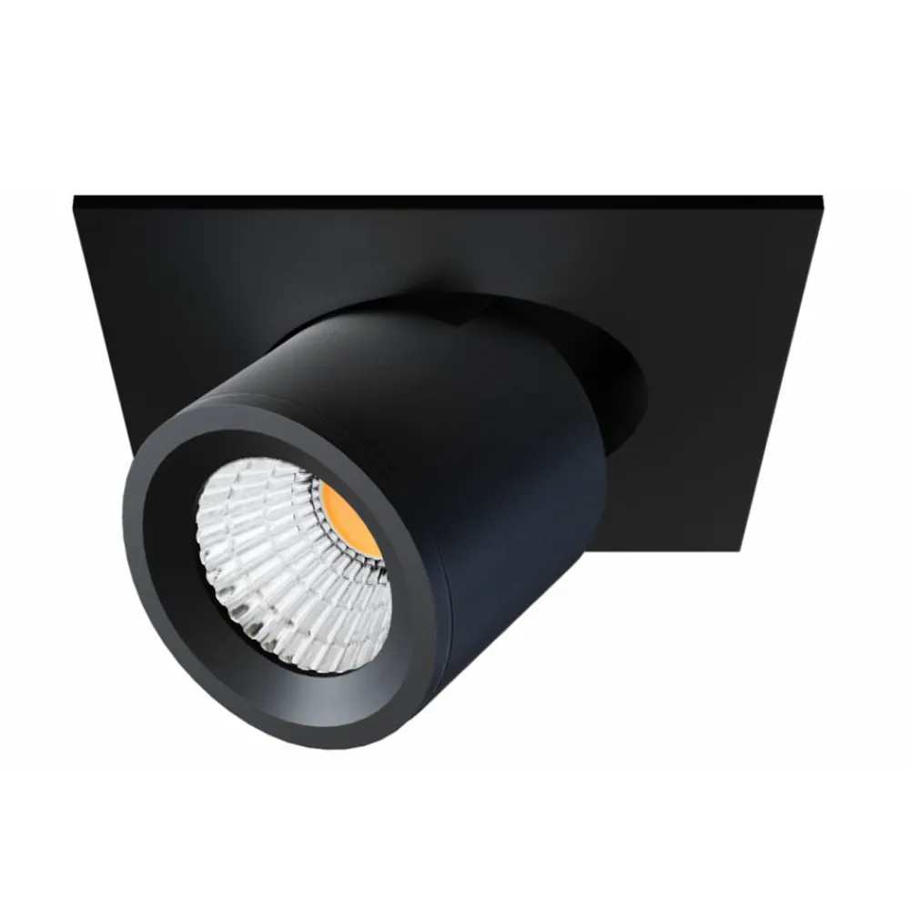 Viadurini Lighting Moderne Deckenleuchten-LED-Projektor-Deckenlampe aus weißem oder schwarzem Aluminium 4 Stück - Etruskisch