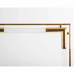 Viadurini Lighting Moderne Tischlampen-LED-Tischlampe aus Messing mit Marmorsockel Made in Italy - Quizza