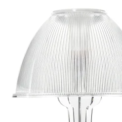 Viadurini Lighting Design Tischlampen-LED-Tischlampe aus transparentem Plexiglas Made in Italy - Odette