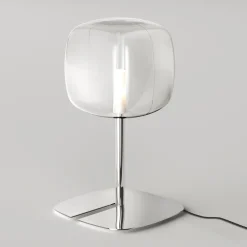 Viadurini Lighting Moderne Tischlampen-LED-Tischlampe mit Metallstruktur Made in Italy - Donatina