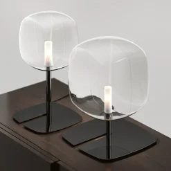 Viadurini Lighting Moderne Tischlampen-LED-Tischlampe mit Metallstruktur Made in Italy - Donatina