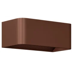 Viadurini Lighting Moderne Wandleuchten-LED-Wandleuchte für den Innenbereich in Weiß, Schwarz oder Corten-Aluminium - Renella