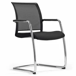 Viadurini Living Bürostühle-Lehrstuhl Kongresshalle oder Tagungsraum Tecnorete, Stoff, 2 Stück  - Vespasiano