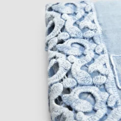 Viadurini Textile Bettlaken-Leinen Doppelbettlaken mit Poema Lace, 3 Oberflächen - Dulcis