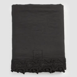 Viadurini Textile Bettlaken-Leinen Doppelbettlaken mit Poema Lace, 3 Oberflächen - Dulcis