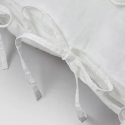 Viadurini Textile Kissenbezüge-Leinen Kissenbezug mit Armonia Spitze und Staub oder Rücken Schnürsenkel - Masone