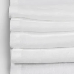 Viadurini Textile Runner-Leinen Tischläufer mit weißer Spitze, italienische Luxusqualität - Farnese