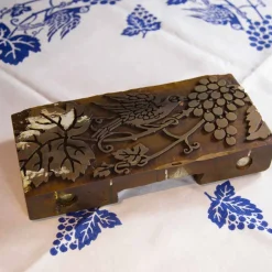 Viadurini by Marchi 1633 Tischdecken-Leinentischdecke von hoher Handwerkskunst mit italienischem Kunstdruck