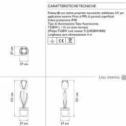 Myyour Designer Stehlampen-Leuchtende Möbeldekoration für Innenarchitektur, 2 Stück - Tulpe von