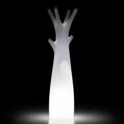 Viadurini Living Garderobenständer-Leuchtender Kleiderständer aus Polyethylen mit LED-Licht Made in Italy - Oldia