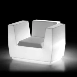 Viadurini in the Garden Lichtmöbel-Leuchtender Outdoor-Sessel aus Polyethylen Made in Italy - Chiabotto