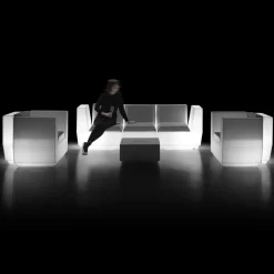 Viadurini in the Garden Lichtmöbel-Leuchtender Outdoor-Sessel aus Polyethylen Made in Italy - Chiabotto