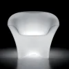 Viadurini in the Garden Lichtmöbel|Sessel Kunststoff-Leuchtender Outdoor-Sessel aus Polyethylen mit LED-Licht Made in Italy - Conda