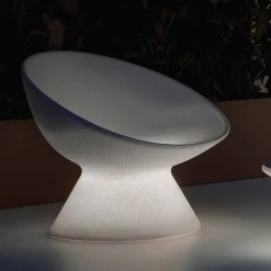 Viadurini in the Garden Lichtmöbel-Leuchtender Outdoor-Sessel aus Polyethylen mit LED-Licht Made in Italy - Desmond