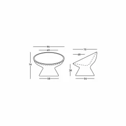 Viadurini in the Garden Lichtmöbel-Leuchtender Outdoor-Sessel aus Polyethylen mit LED-Licht Made in Italy - Desmond