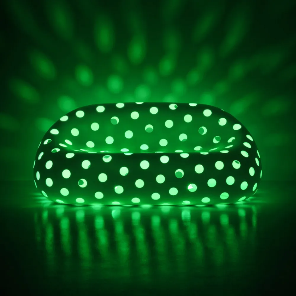 Viadurini in the Garden Lichtmöbel-Leuchtendes Outdoor-Sofa aus Polyethylen mit LED Made in Italy - Asso