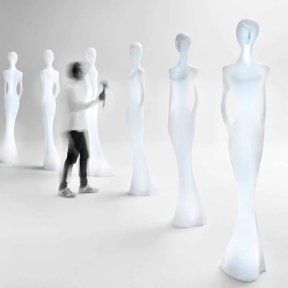 Myyour Designer Stehlampen-Leuchtendes Statuen-Bodendesign mit LED-Licht für den Innenbereich - Penelope von