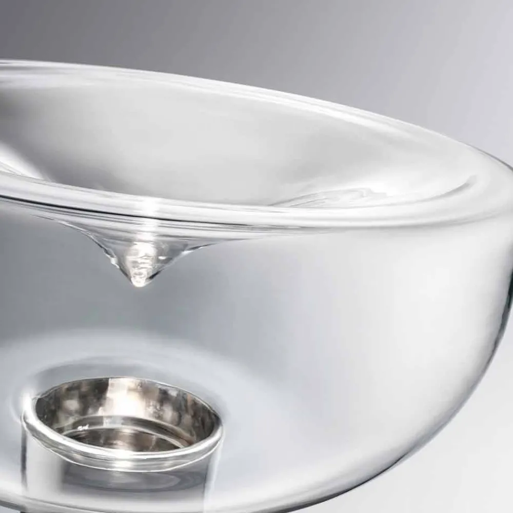 Leucos Design Tischlampen-Aella Tischlampe RGB Led in modernem Design aus Kristallglas