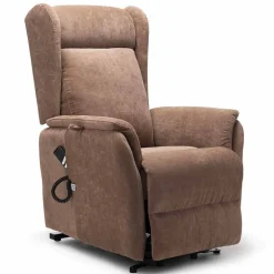 Viadurini Living Aufstehsessel Und Massagesessel-Lift Relax Lift Chair mit 2 Motoren, mit Rädern, High Quality - Juliette