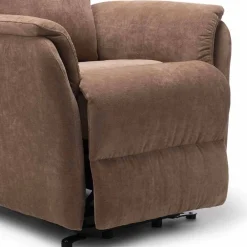 Viadurini Living Aufstehsessel Und Massagesessel-Lift Relax Lift Chair mit 2 Motoren, mit Rädern, High Quality - Juliette